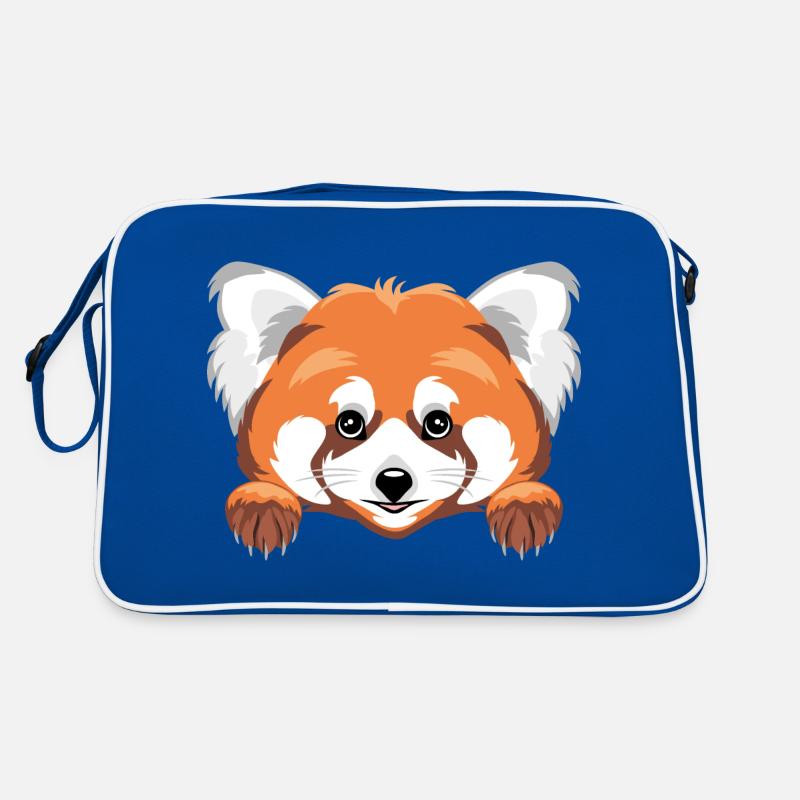 Coup d’œil mignon panda roux Sac Retro