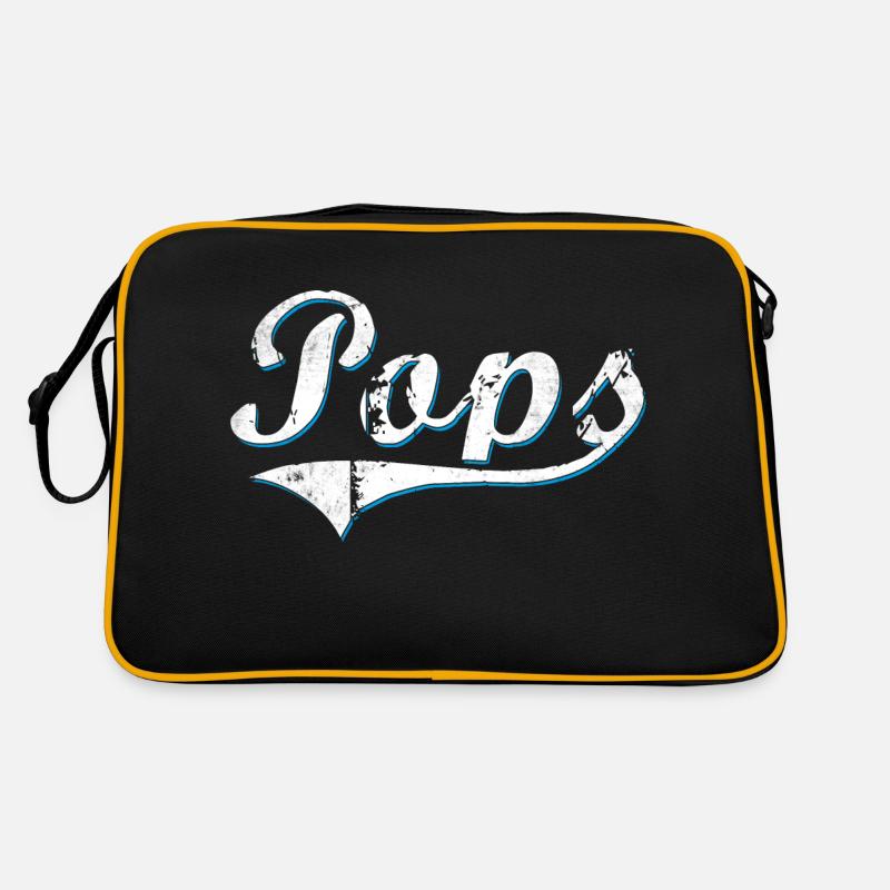 Vintage Vatertags-Pops Retro Tasche