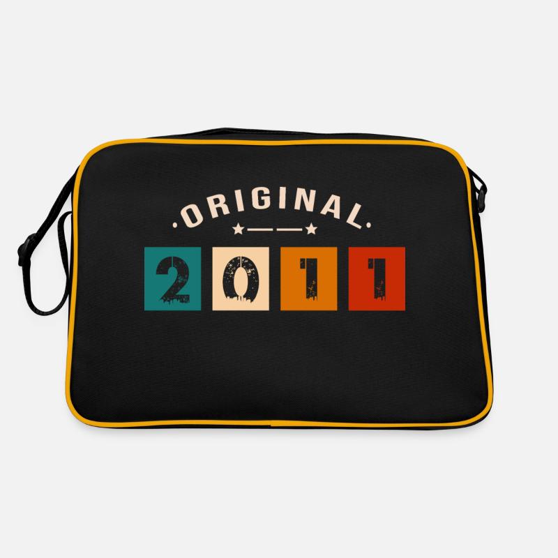 Original 2011 Vintage - Présent D’anniversaire 201 Sac Retro