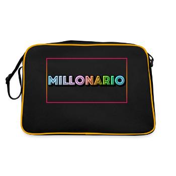201431 - Sac Retro - noir/or - Dos