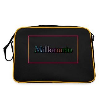 201432 - Sac Retro - noir/or - Dos