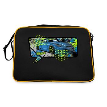 Bulle GTR - Sac Retro - noir/or - Dos
