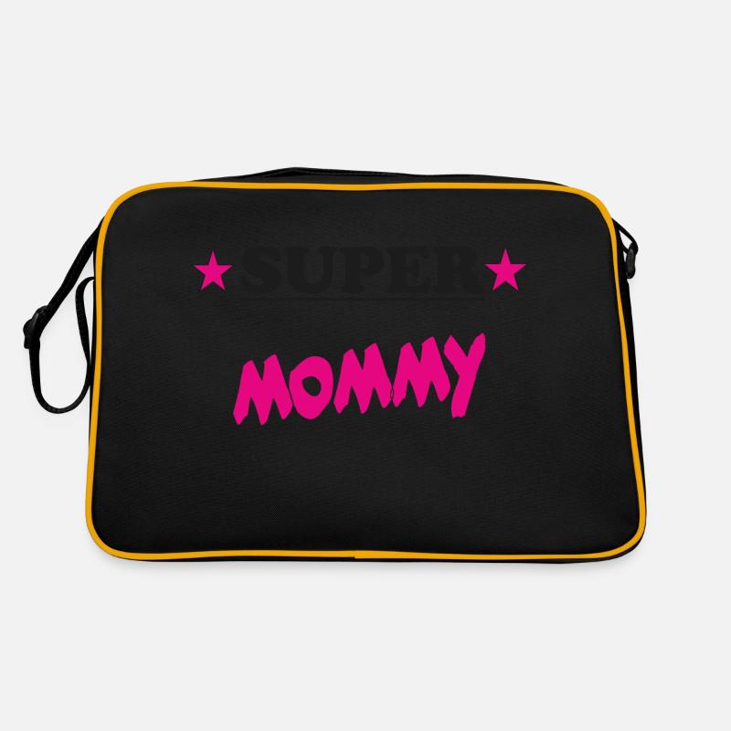 SUPER MAMA Retro Tasche