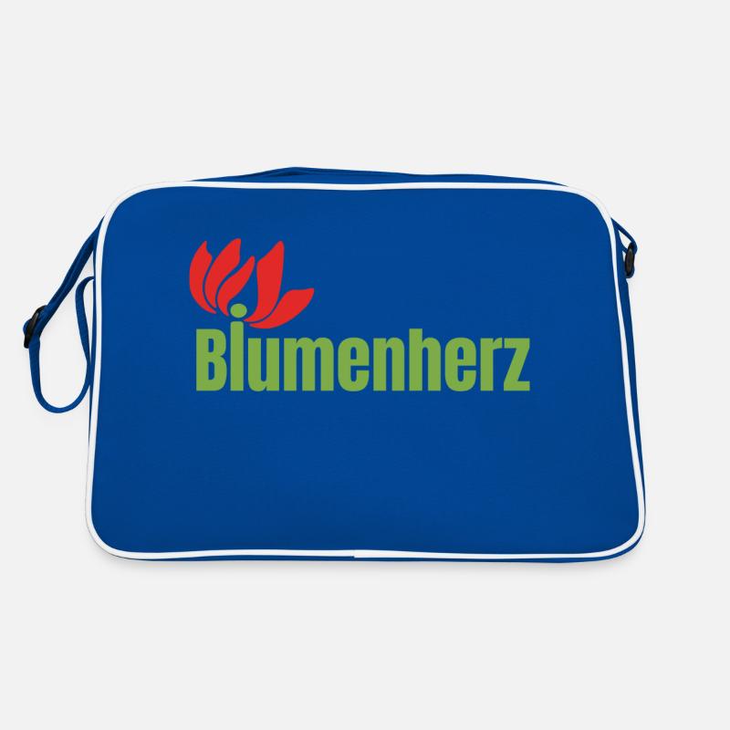Final Logo Blumen Retro Tasche