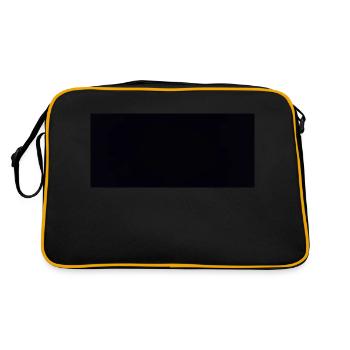Barre noire grasse - Sac Retro - noir/or - Dos