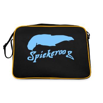 Spiekeroog Tattoo - Sac Retro - noir/or - Dos
