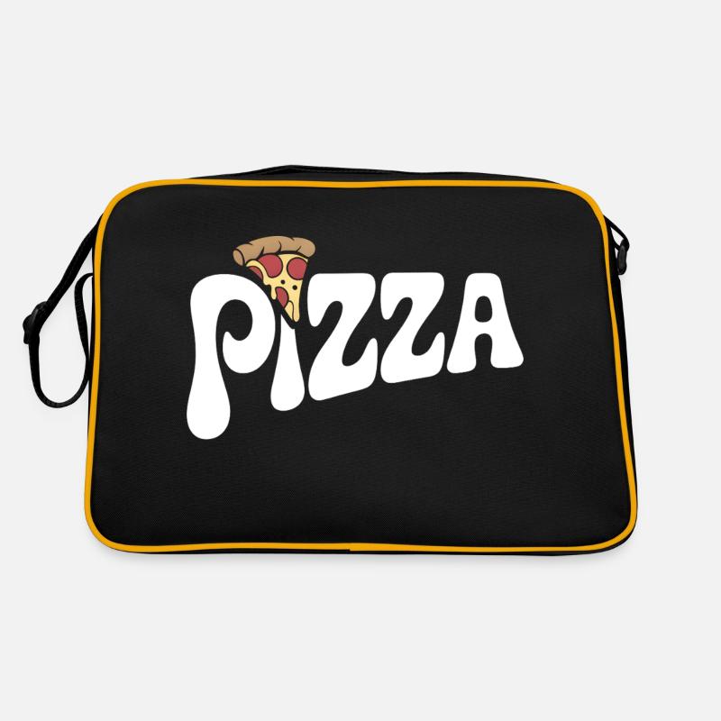 Pizza - Design pour les amateurs de restauration rapide Sac Retro