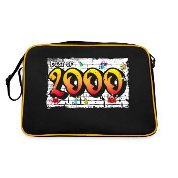 Millennium 2000 Graffiti – 25 ans d’ambiance urbaine - Sac Retro - noir/or - Dos