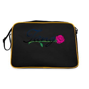 tango with rose (DDP) - Retro Bag - black/gold - Back