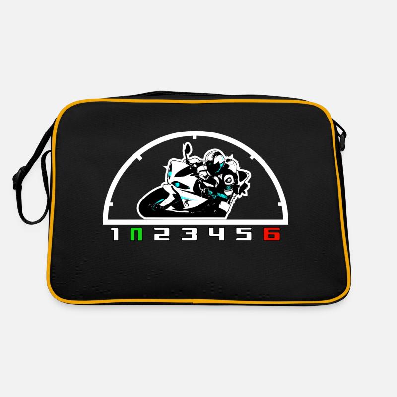 R1 1UP6DOWN Retro Tasche