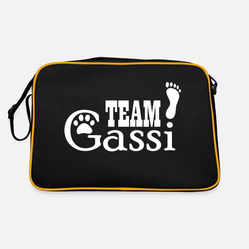 Hund Dog Retro Tasche