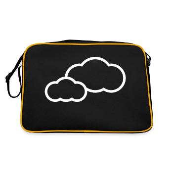 Cloud - Retro Bag - black/gold - Back