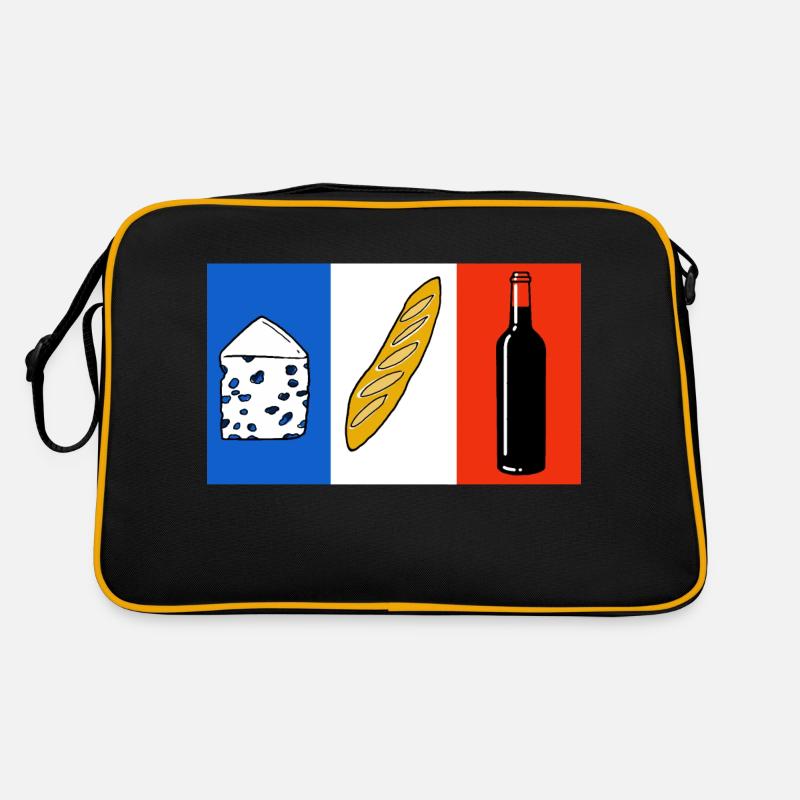 drapeau francais Sac Retro