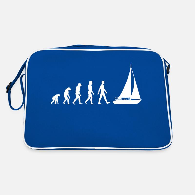 Segelboot Segler Evolution Retro Tasche