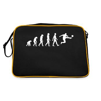 Footballer Football Football Player Evolution - Retro Bag - black/gold - Back