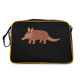 tatou - Sac Retro - noir/or - Dos