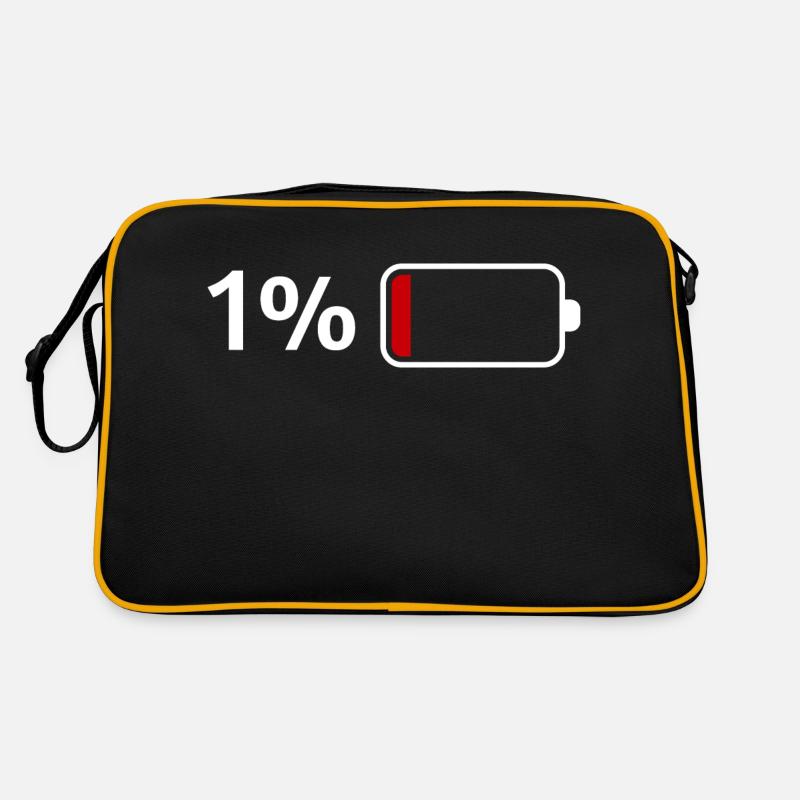 batterie faible Sac Retro