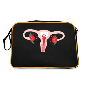Les règles c'est la vie ! - Sac Retro - noir/or - Dos