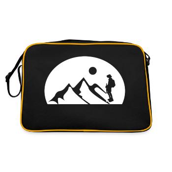 climbing - Retro Bag - black/gold - Back
