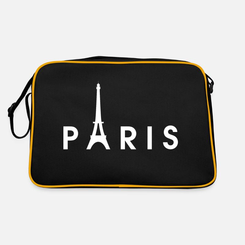 T-shirt Paris Sac Retro