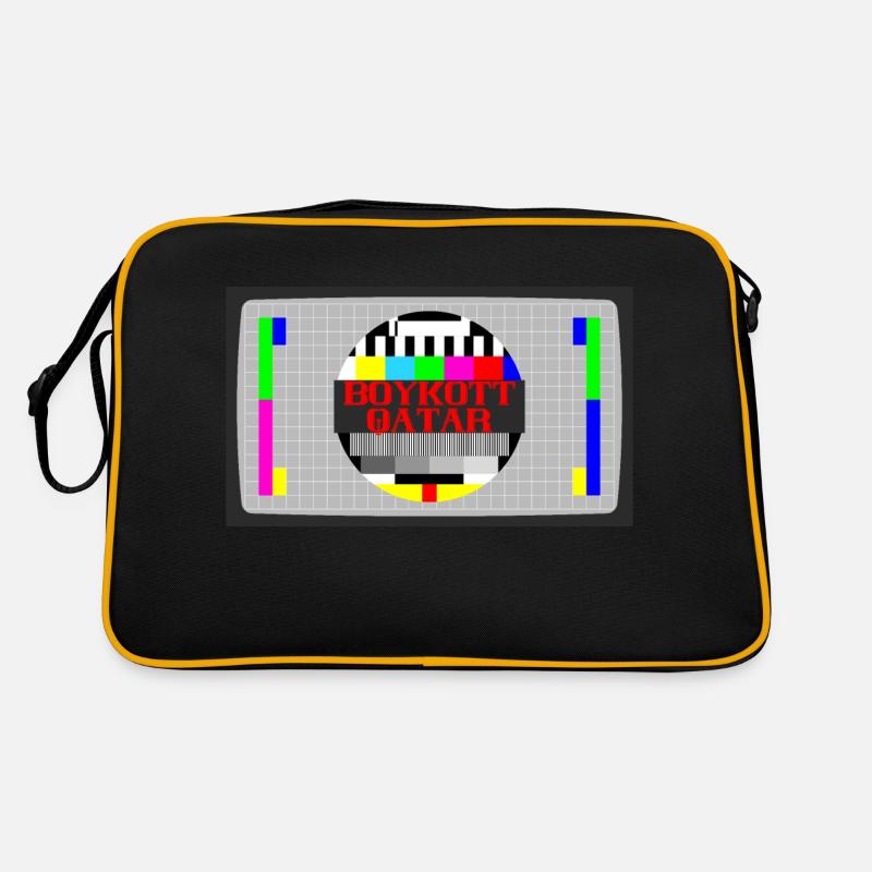 BOYKOTT QATAR KATAR Retro Tasche