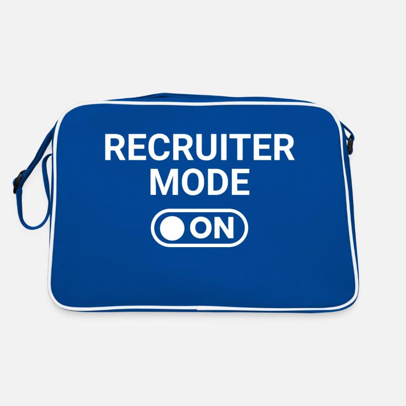 Recruiter Mode ON Retro Bag