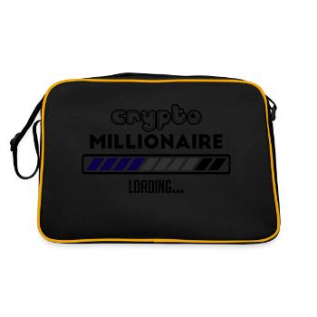 Bitcoin Trading Crypto Stocks - Sac Retro - noir/or - Dos