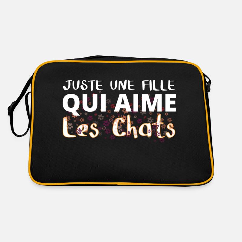 Amoureuse des chats Sac Retro