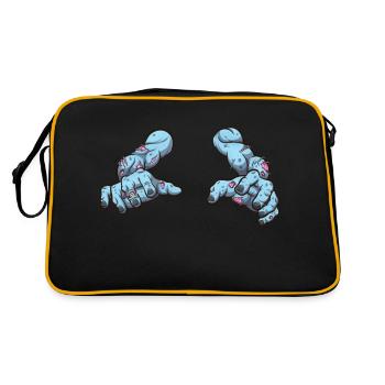 Zombie Arms - Retro Bag - black/gold - Back
