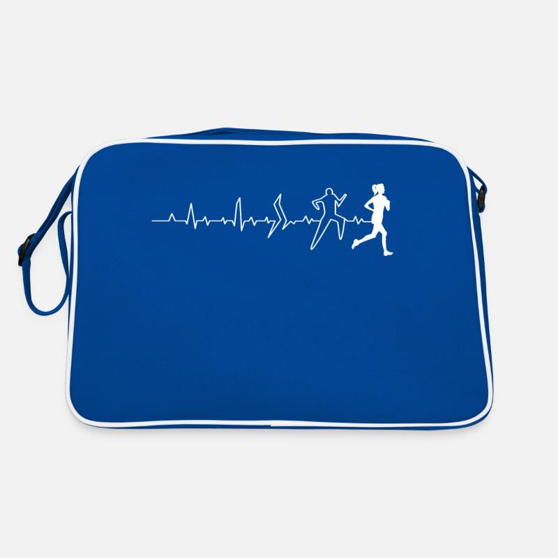 "Pulse rate running" Retro Bag