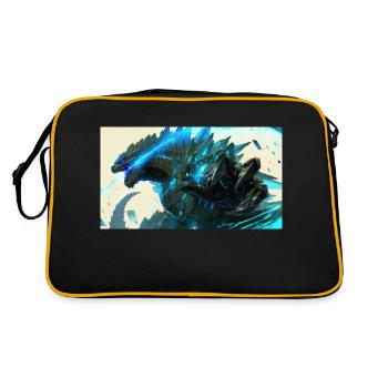 Gozzila - Retro Bag - black/gold - Back