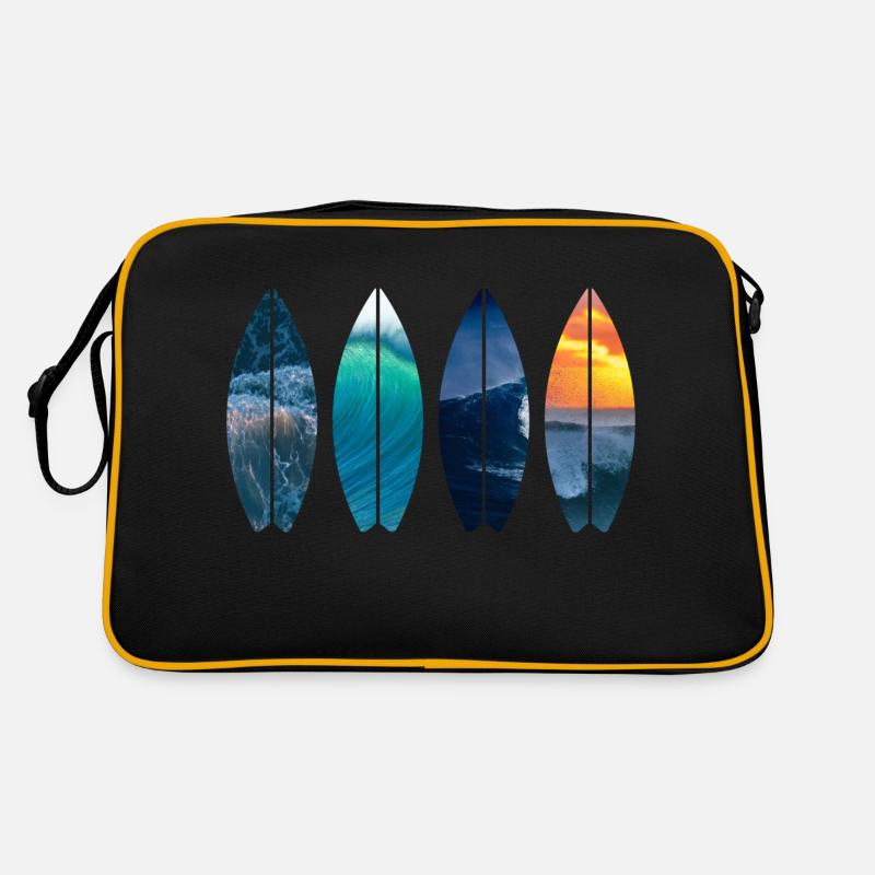 Surf surfer gift Vintage Retro Bag