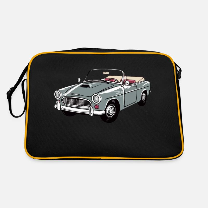 Cabriolet gris Sac Retro