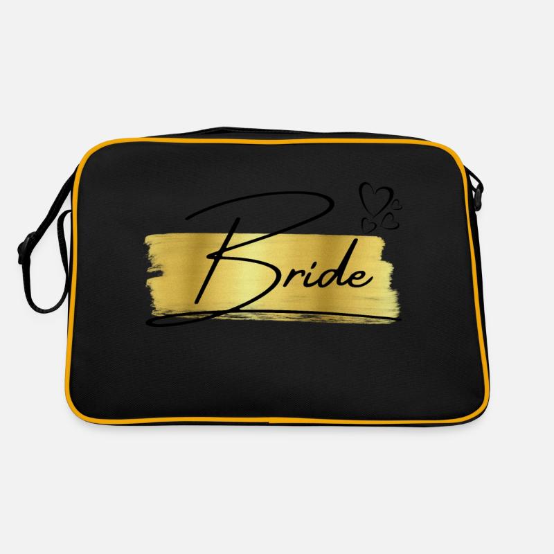 bride golden - la mariée Sac Retro