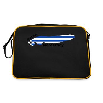 Norderney mon amour - Sac Retro - noir/or - Dos