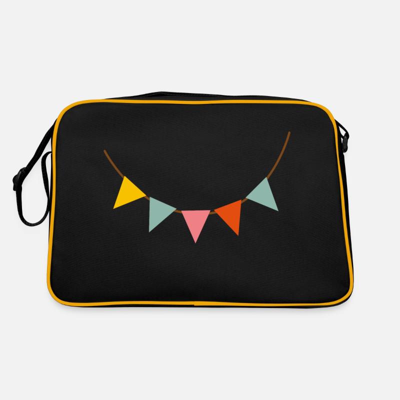 Geburtstag Retro Tasche