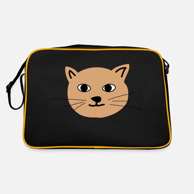 Visage de chat 1 Sac Retro