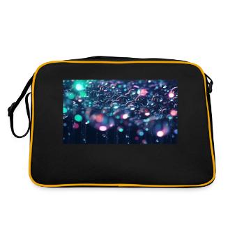 Bubbles - Retro Bag - black/gold - Back