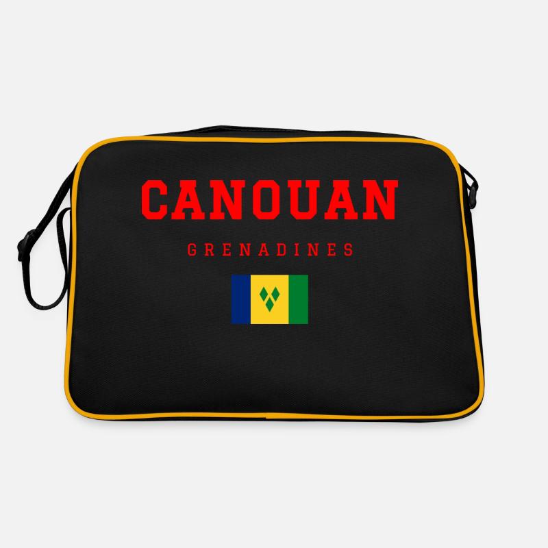 Canouan Grenadinen Retro Tasche