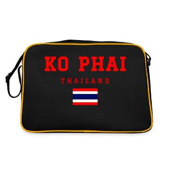 Ko Phai Thailand - Retro Bag - black/gold - Back