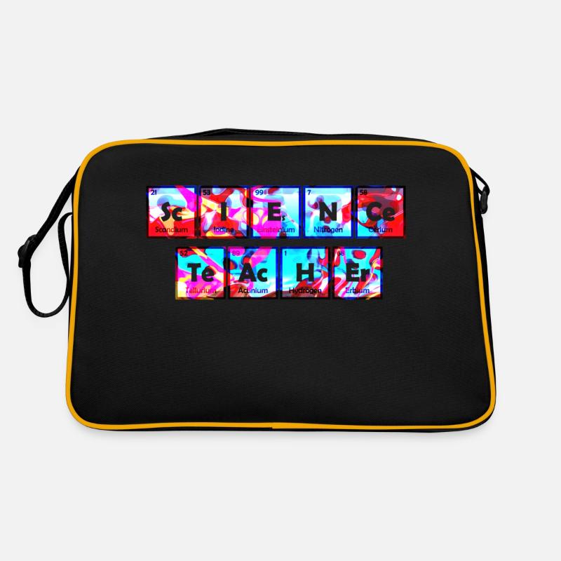 Science Science Scientist Physics Lab DNA Retro Bag