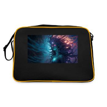 Femme Créature Sauvage - Sac Retro - noir/or - Dos