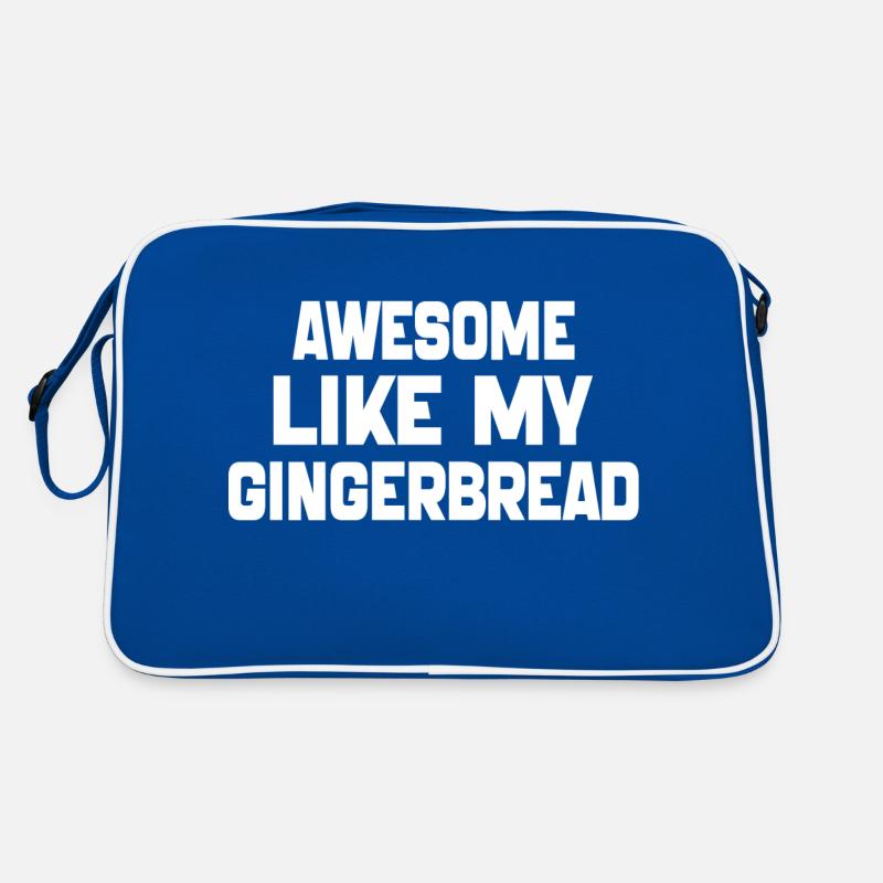 Awesome Like My Gingerbread man Cookies Gift 2024 Retro Bag