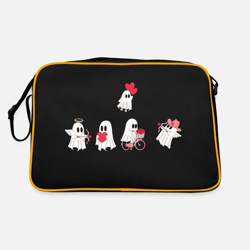 Fantômes d’amour -cadeau saint Valentin Sac Retro