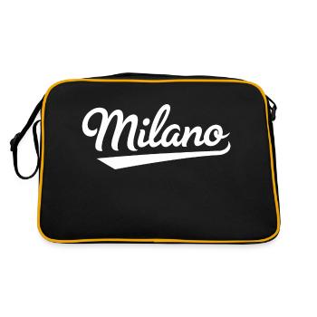 Milano - Sac Retro - noir/or - Dos