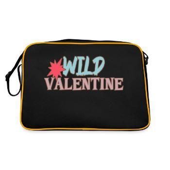 Wild Valentine - Retro Bag - black/gold - Back