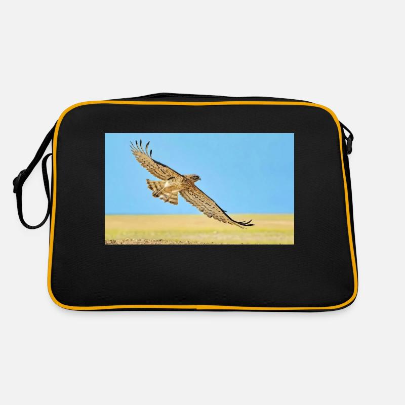 Eagle in Dasert Retro Bag