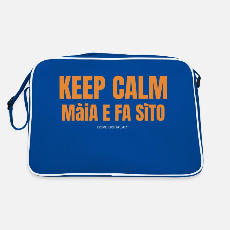 Garder son calme Dialecte de Brescia 1 Sac Retro