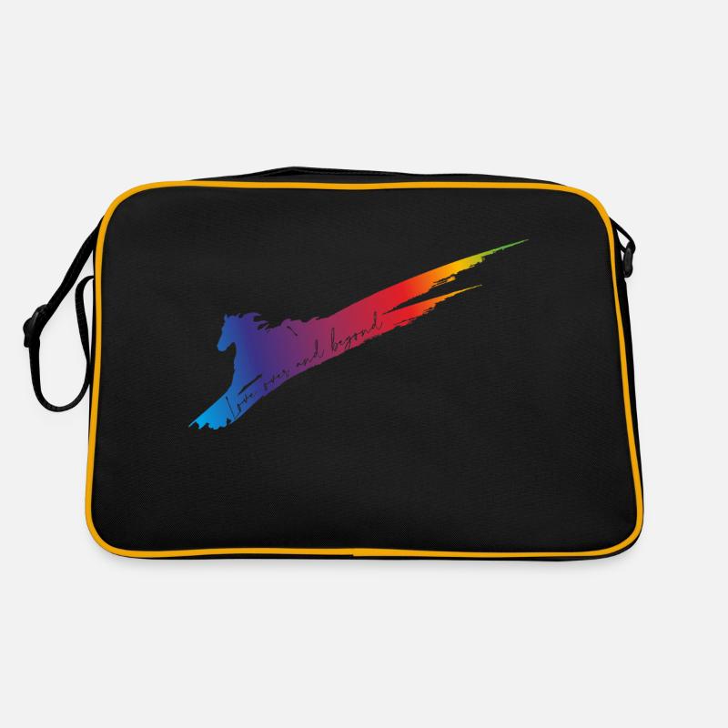 Love over and beyond Retro Tasche