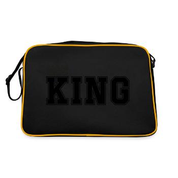 Roi - Sac Retro - noir/or - Dos